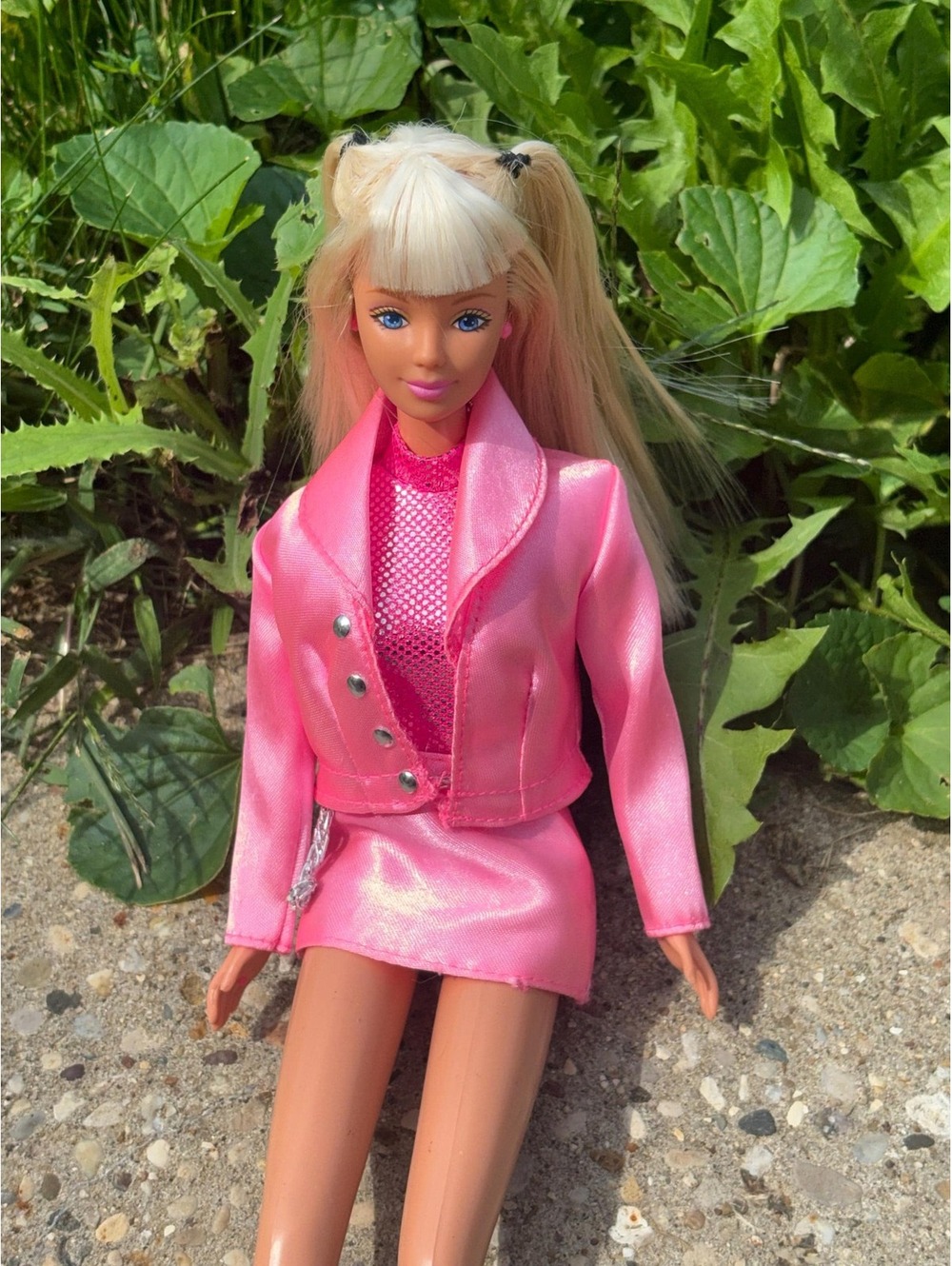 Barbie Sticker Craze Doll Redressed